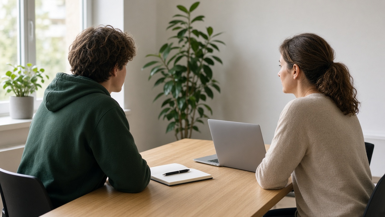 Beratung beim Jobcenter EN